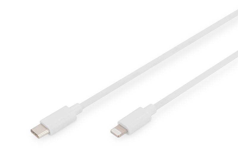 Digitus DB-600109-020-W Lightning kabel 2 m Hvid
