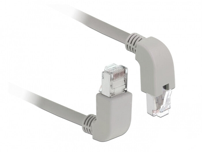 DeLOCK 85870 netværkskabel Grå 0,5 m Cat6a S/FTP (S-STP)