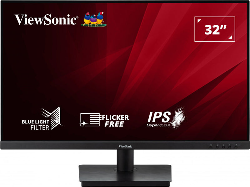 Viewsonic VA VA3209-MH computerskærm 81,3 cm (32") 1920 x 1080 pixel Fuld HD Sort