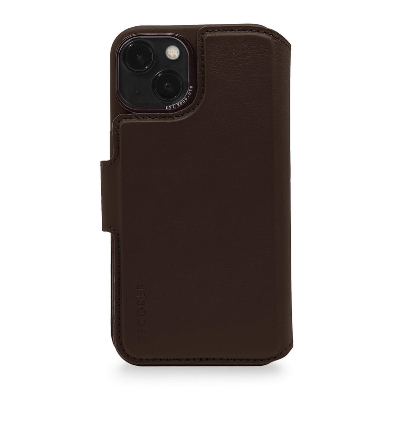 Decoded D23IPO14MDW5CHB mobiltelefon etui 17 cm (6.7") Tegnebogsetui Brun