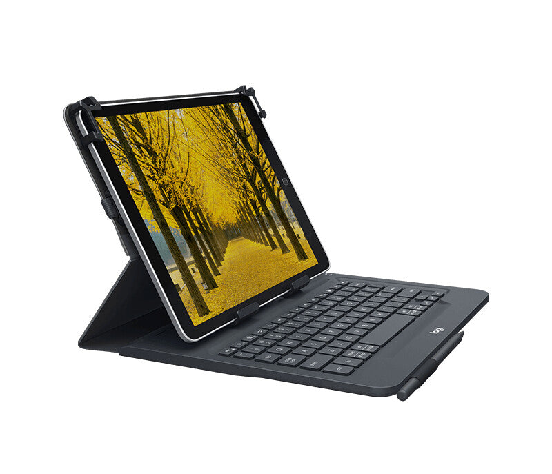 Logitech 920-008337 tastatur til mobil enhed QWERTZ Tysk Bluetooth Sort