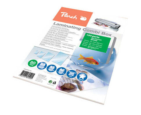 Peach PPC500-03 lamineringsfilm 100 stk