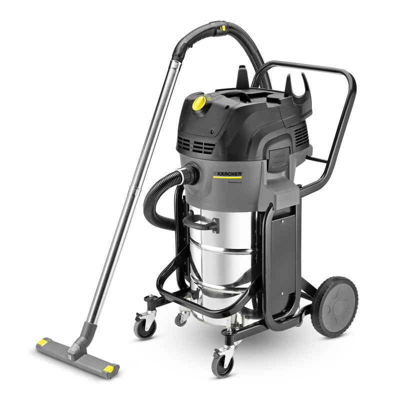 Kärcher NT 55/2 Tact2 Me Sort, Grå, Rustfrit stål 55 L 2760 W