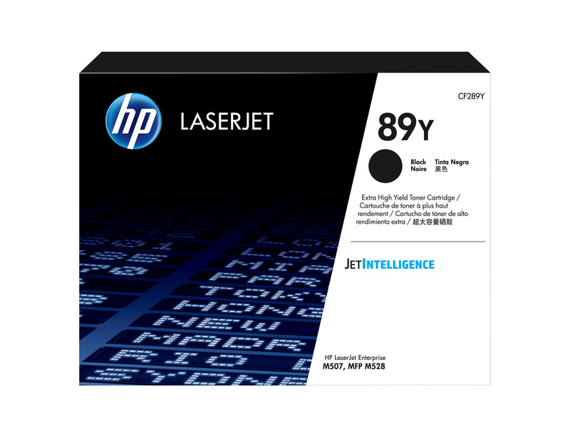 HP 89Y Original LaserJet-tonerpatron med ekstrahøj kapacitet, sort