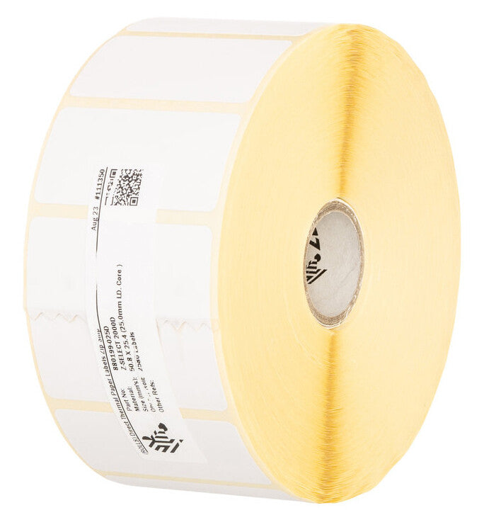 Zebra Z-Select 2000D Hvid Rulle