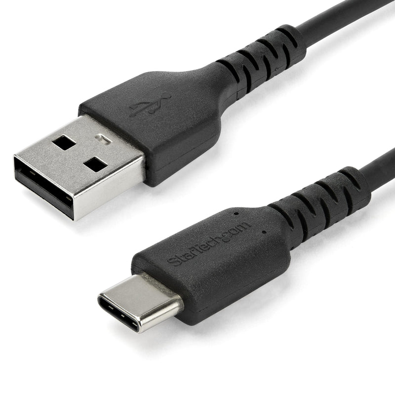 StarTech.com RUSB2AC1MB USB-kabel USB 2.0 1 m USB A USB C 0,48 Gbit/sek. 60 W Sort