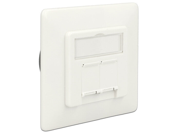 DeLOCK 86195 stikkontakt RJ-45 Hvid