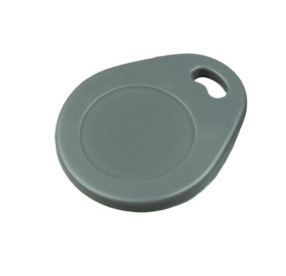 ELATEC KeyFob RFID-tag Grå 1 stk Acrylonitrilbutadienstyren