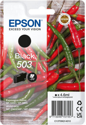 Epson 503 blækpatron 1 stk Original Standard udbytte Sort