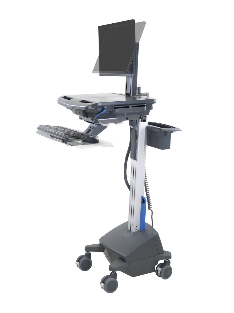 Ergotron STYLEVIEW CART LCD PIVOT LiFe POWERED Grå Multimedie kurv