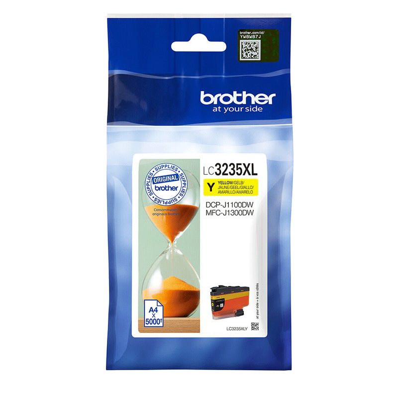Brother LC3235XLY blækpatron 1 stk Original Højt (XL) udbytte Gul