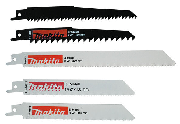 Makita P-83967 stiksav, rullesav & sabelsavklinge Saber savklinge 5 stk