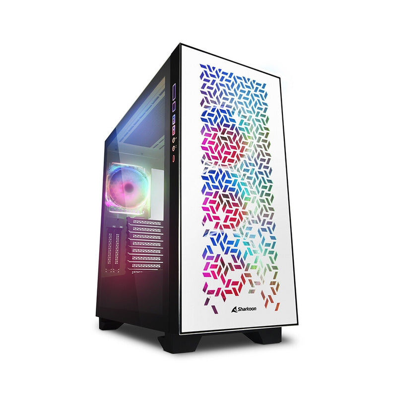 Sharkoon ELITE SHARK CA300H Tower Hvid