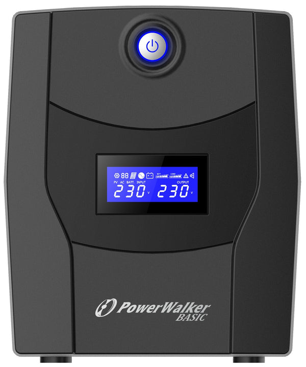 PowerWalker VI 1500 STL UPS-enhed Interaktivt indgangsstik 1,5 kVA 900 W 4 AC stikkontakt(er)