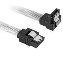 Sharkoon 0.6m, 2xSataIII SATA-kabel 0,6 m SATA 7-pin Hvid