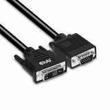 CLUB3D DVI-A TO VGA CABLE M/M 3m/ 9.8ft 28 AWG Sort