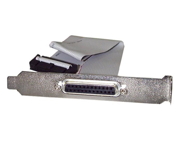 StarTech.com PLATE25F16 kabel kønsskifter DB-25 IDC Grå