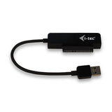 i-tec MYSAFEU313 drevkabinet HDD/SSD kabinet Sort 2.5"