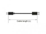 DeLOCK 85663 DisplayPort kabel 5 m Sort