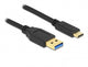 DeLOCK 84004 USB-kabel USB 3.2 Gen 1 (3.1 Gen 1) 2 m USB A USB C 5 Gbit/sek. Sort