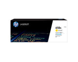 HP Original 658A LaserJet-tonerpatron, gul