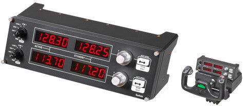 Logitech G G Saitek Pro Flight Radio Panel Sort USB Flysimulator Analog/digital PC