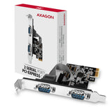 Axagon PCEA-S2N interface-kort/adapter Intern RS-232