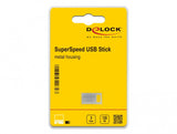 DeLOCK 54072 USB-nøgle 128 GB USB Type-A 3.2 Gen 1 (3.1 Gen 1) Sølv