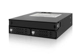 Icy Dock MB994IKO-3SB drive bay panel Sort