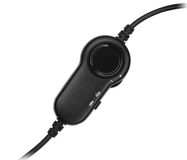 Logitech 981-000589 hovedtelefoner/headset Ledningsført Kontor/Callcenter Sort
