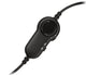 Logitech 981-000589 hovedtelefoner/headset Ledningsført Kontor/Callcenter Sort