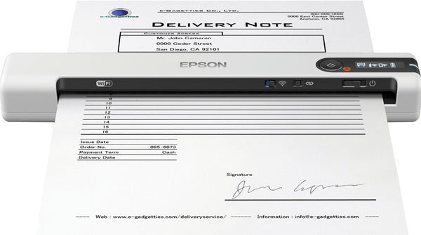 Epson WorkForce DS-80W Håndholdt scanner 600 x 600 dpi A4 Hvid