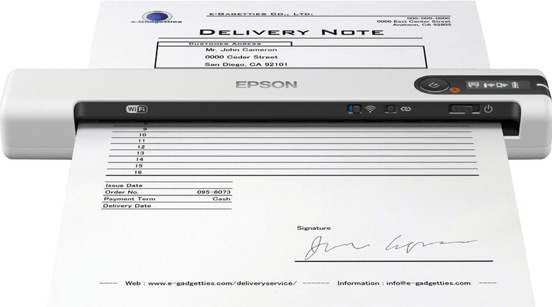 Epson WorkForce DS-80W Håndholdt scanner 600 x 600 dpi A4 Hvid