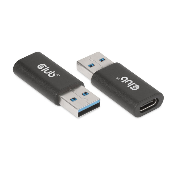 CLUB3D CAC-1525 kabel kønsskifter USB A USB TYPE C Sort