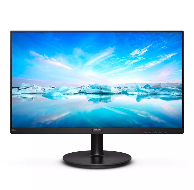 Philips V Line 221V8/00 computerskærm 54,6 cm (21.5") 1920 x 1080 pixel Fuld HD LED Sort