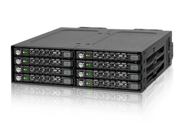 Icy Dock MB998SK-B drive bay panel Sort