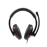 Gembird MHS-U-001 hovedtelefoner/headset Ledningsført Opkald/musik Sort