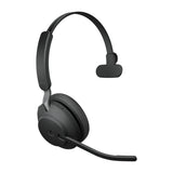 Jabra Evolve2 65 Headset Trådløs Kontor/Callcenter USB Type-A Bluetooth Opladningsstativ Sort
