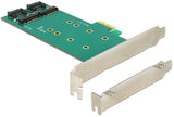 DeLOCK 2x 67-pin M.2 key B - 2x SATA 7-pin interface-kort/adapter Intern