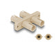 DeLOCK 87935 fiber adapter ST/ST 1 stk Beige