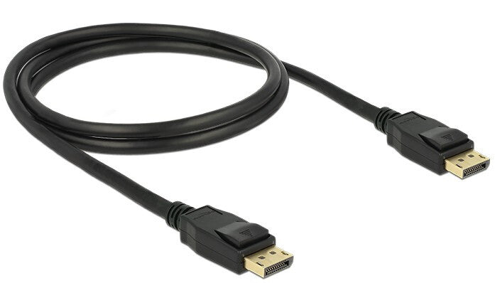 DeLOCK 1m Displayport 1.2a Sort