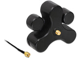 DeLOCK 88439 monteringssæt Sort Syntetisk ABS