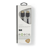 Nedis CVBW34000AT20 HDMI-kabel 2 m HDMI Type A (Standard) Anthracit