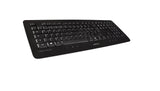 CHERRY DW 5100 tastatur Mus inkluderet Kontor RF trådløst QWERTZ Tysk Sort
