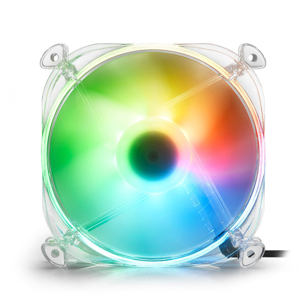Sharkoon Shark Disc Computerkabinet Ventilator 12 cm Transparent 1 stk