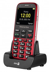 Doro Primo 368 5,84 cm (2.3") 92 g Sort, Rød Senior telefon