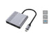 Conceptronic DONN13G dockingstation Ledningsført USB 3.2 Gen 1 (3.1 Gen 1) Type-C Grå