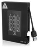 Apricorn Aegis Padlock Fortress 512 GB USB 3.2 Gen 1 (3.1 Gen 1) Sort