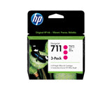 HP 711 DesignJet-blækpatroner med 29 ml, 3 stk., magenta