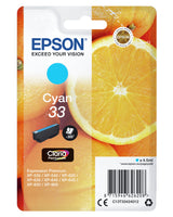 Epson Oranges C13T33424022 blækpatron 1 stk Original Blå